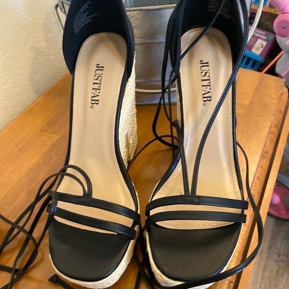 Stirring secrets 5.5 ladies just fab wedges heels new - Picture 2 of 8